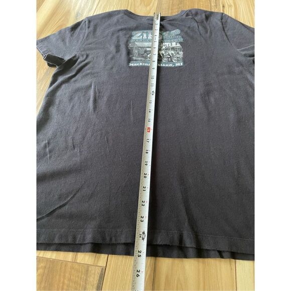 Harley-Davidson® Women's Summer Journey V-Neck Short Sleeve T-Shirt, Black - Picture 6 of 6